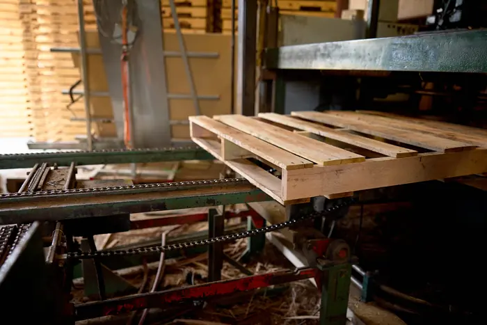 A deck coming off the line.